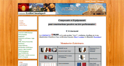 Desktop Screenshot of construire-ecobioclimatique.fr